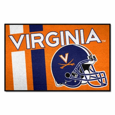 Fan Mats  LLC Virginia Cavaliers Starter Mat Uniform Navy