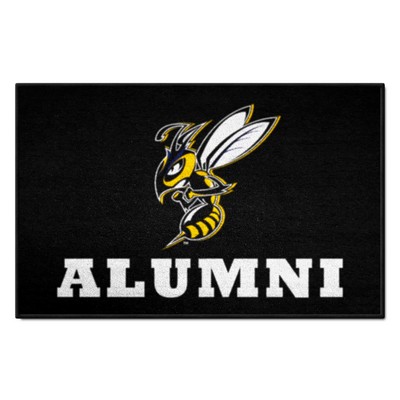 Fan Mats  LLC Montana State Billings Yellow Jackets Starter Mat Alumni Black