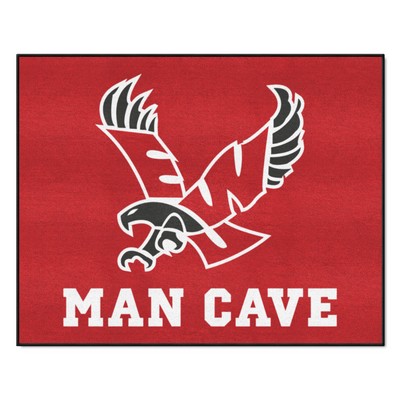 Fan Mats  LLC Eastern Washington Eagles Man Cave All-Star Rug - 34 in. x 42.5 in., Red Red