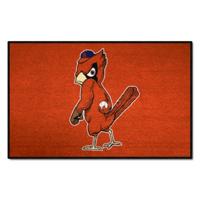 Fan Mats  LLC St. Louis Cardinals Starter Mat Accent Rug - 19in. x 30in. Red
