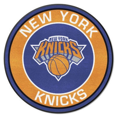 Fan Mats  LLC New York Knicks Roundel Rug - 27in. Diameter Blue