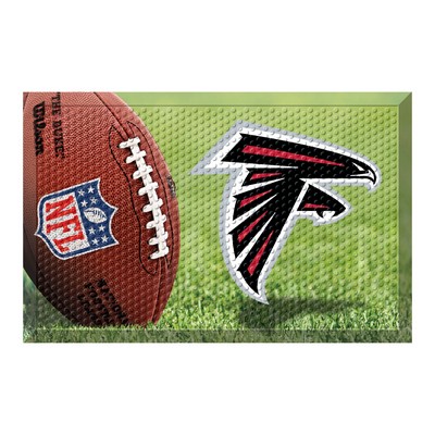 Fan Mats  LLC Atlanta Falcons Rubber Scraper Door Mat Photo