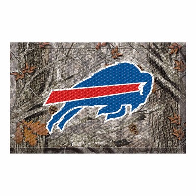 Fan Mats  LLC Buffalo Bills Camo Scraper Mat Camo