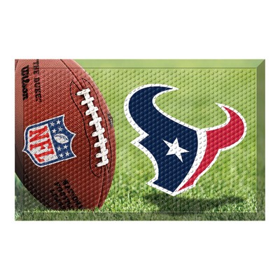 Fan Mats  LLC Houston Texans Rubber Scraper Door Mat Photo