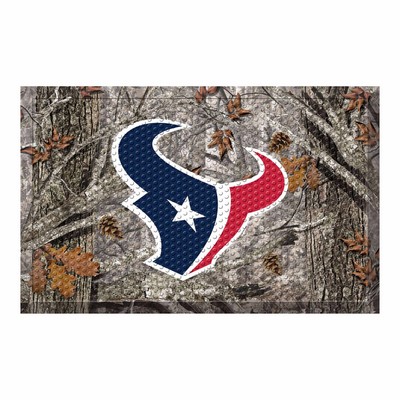 Fan Mats  LLC Houston Texans Camo Scraper Mat Camo
