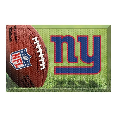 Fan Mats  LLC New York Giants Rubber Scraper Door Mat Photo