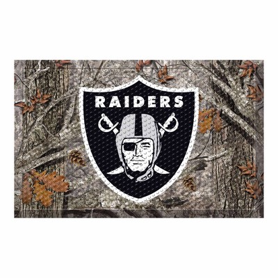 Fan Mats  LLC Las Vegas Raiders Camo Scraper Mat Camo