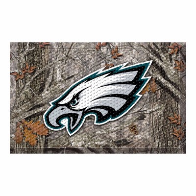 Fan Mats  LLC Philadelphia Eagles Camo Scraper Mat Camo