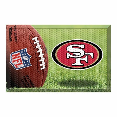 Fan Mats  LLC San Francisco 49ers Scraper Mat Photo