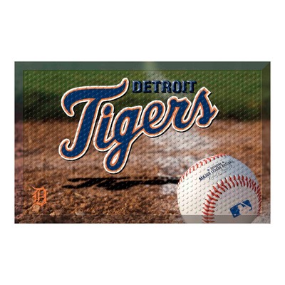Fan Mats  LLC Detroit Tigers Scraper Mat Photo