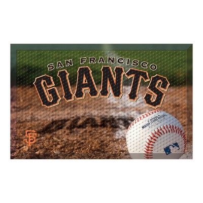 Fan Mats  LLC San Francisco Giants Rubber Scraper Door Mat Photo