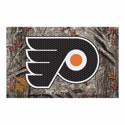 Fan Mats  LLC Philadelphia Flyers Camo Scraper Mat Camo