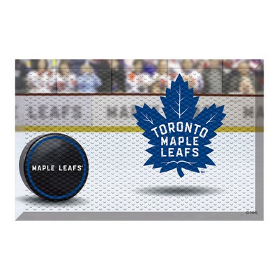 Fan Mats  LLC Toronto Maple Leafs Rubber Scraper Door Mat Photo