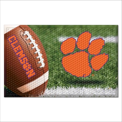 Fan Mats  LLC Clemson Tigers Scraper Mat Photo