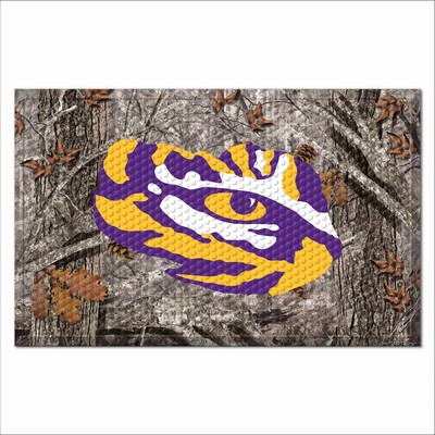 Fan Mats  LLC LSU Tigers Camo Scraper Mat Camo