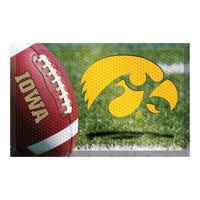 Fan Mats  LLC Iowa Hawkeyes Scraper Mat Photo