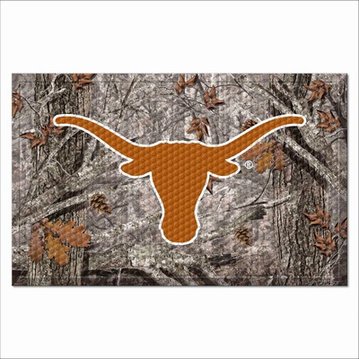 Fan Mats  LLC Texas Longhorns Camo Scraper Mat Camo
