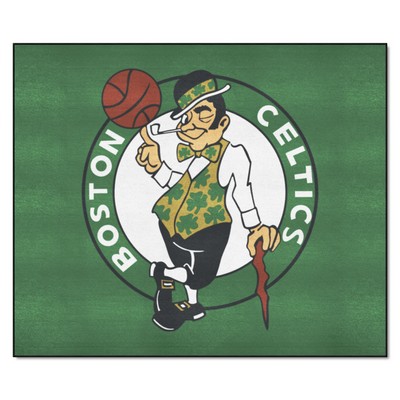Fan Mats  LLC Boston Celtics Tailgater Rug - 5ft. x 6ft. Green