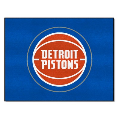 Fan Mats  LLC Detroit Pistons All-Star Rug - 34 in. x 42.5 in. Royal