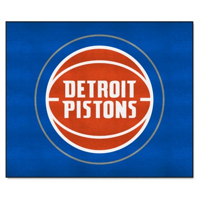 Fan Mats  LLC Detroit Pistons Tailgater Rug - 5ft. x 6ft. Royal