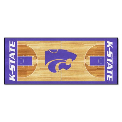 Fan Mats  LLC Kansas State Wildcats Court Runner Rug - 30in. x 72in. Purple