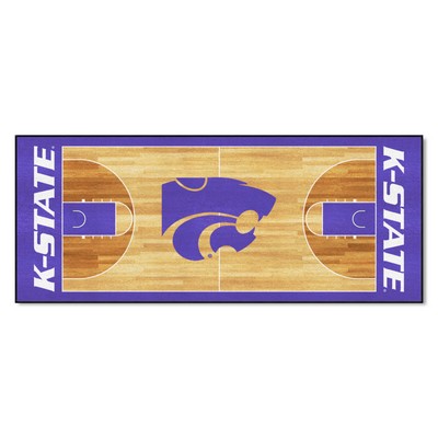 Fan Mats  LLC Kansas State Wildcats NCAA Basketball Runner Purple