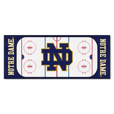 Fan Mats  LLC Notre Dame Fighting Irish Rink Runner - 30in. x 72in. Navy