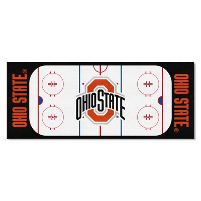 Fan Mats  LLC Ohio State Buckeyes Rink Runner Red