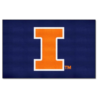 Fan Mats  LLC Illinois Illini Ulti-Mat Blue