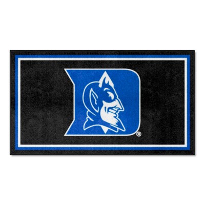 Fan Mats  LLC Duke Blue Devils 3x5 Rug Black