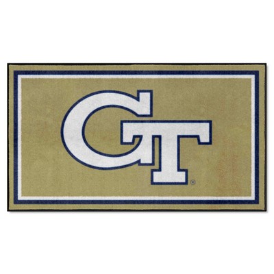 Fan Mats  LLC Georgia Tech Yellow Jackets 3x5 Rug Gold
