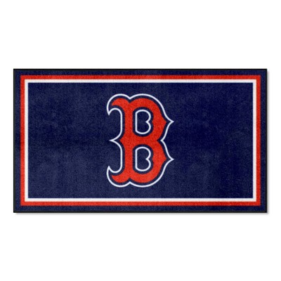 Fan Mats  LLC Boston Red Sox 3x5 Rug Blue