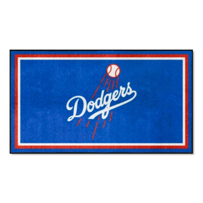 Fan Mats  LLC Los Angeles Dodgers 3x5 Rug Blue
