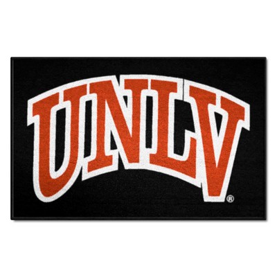 Fan Mats  LLC UNLV Rebels Starter Mat Black