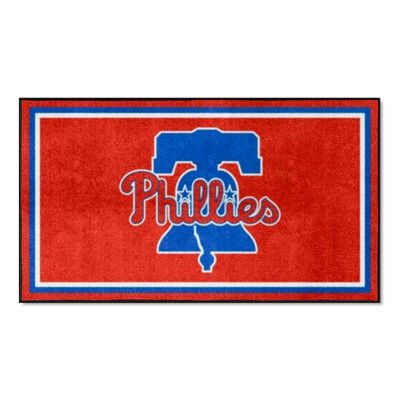 Fan Mats  LLC Philadelphia Phillies 3x5 Rug Red