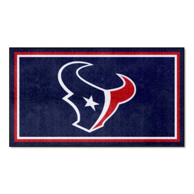 Fan Mats  LLC Houston Texans 3x5 Rug Navy