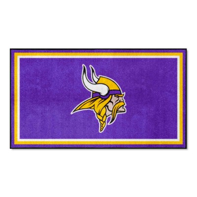 Fan Mats  LLC Minnesota Vikings 3x5 Rug Purple