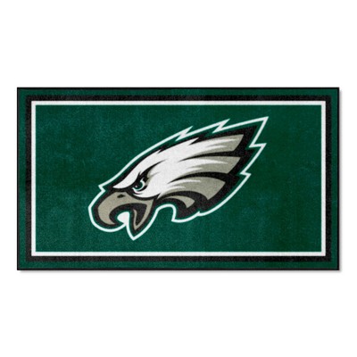 Fan Mats  LLC Philadelphia Eagles 3x5 Rug Green