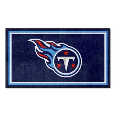 Fan Mats  LLC Tennessee Titans 3x5 Rug Blue