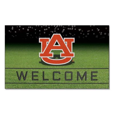 Fan Mats  LLC Auburn Tigers Crumb Rubber Door Mat Navy