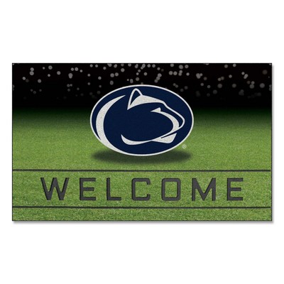 Fan Mats  LLC Penn State Nittany Lions Rubber Door Mat - 18in. x 30in. Navy