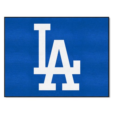 Fan Mats  LLC Los Angeles Dodgers All-Star Rug - 34 in. x 42.5 in. Blue