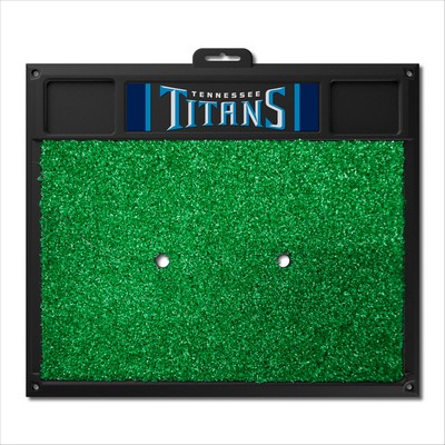 Fan Mats  LLC Tennessee Titans Golf Hitting Mat Navy