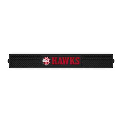 Fan Mats  LLC Atlanta Hawks Drink Mat Black