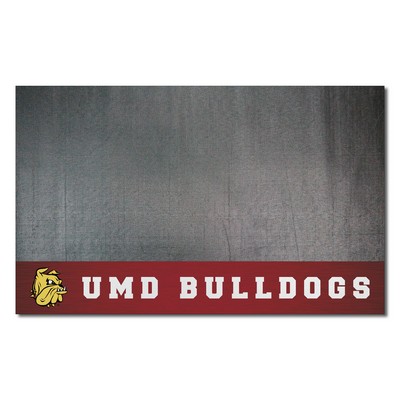 Fan Mats  LLC Minnesota-Duluth Bulldogs Vinyl Grill Mat - 26in. x 42in. Red