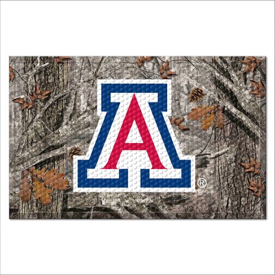 Fan Mats  LLC Arizona Wildcats Camo Scraper Mat Camo