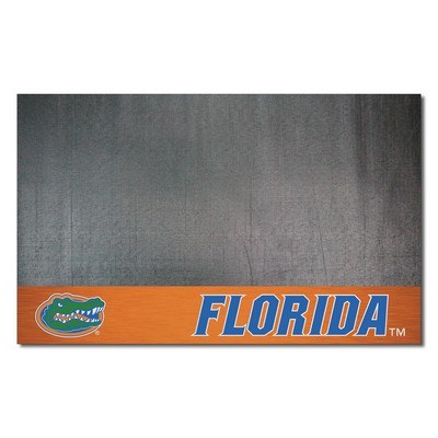 Fan Mats  LLC Florida Gators Vinyl Grill Mat - 26in. x 42in. Orange