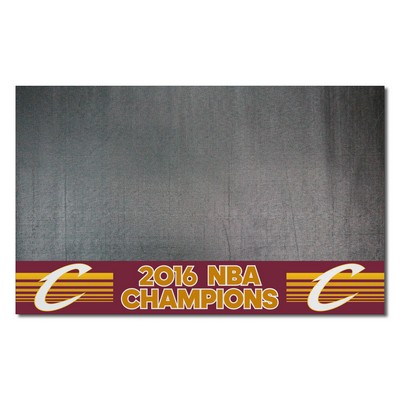Fan Mats  LLC Cleveland Cavaliers 2016 NBA Champions Vinyl Grill Mat - 26in. x 42in. Wine