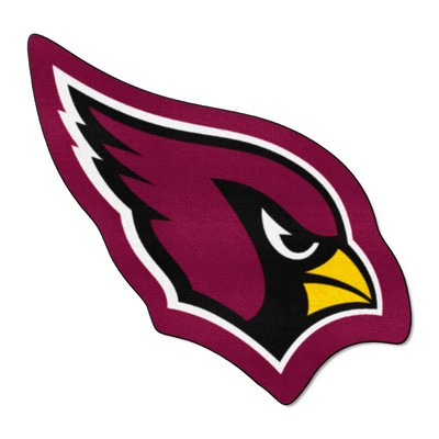 Fan Mats  LLC Arizona Cardinals Mascot Rug Red