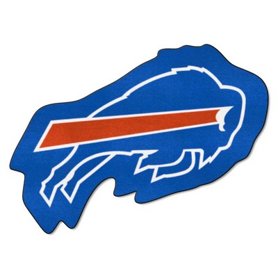 Fan Mats  LLC Buffalo Bills Mascot Rug Blue